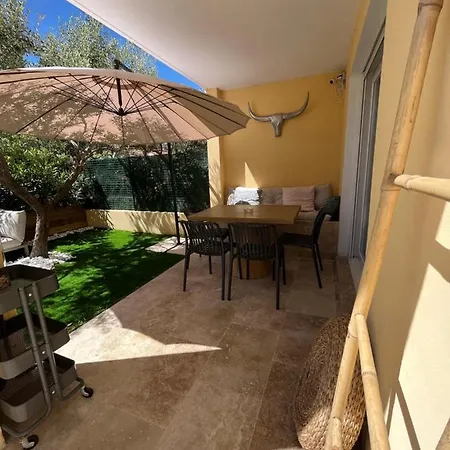 Avec Jardin, Presqu'ile De Giens Lägenhet Hyères