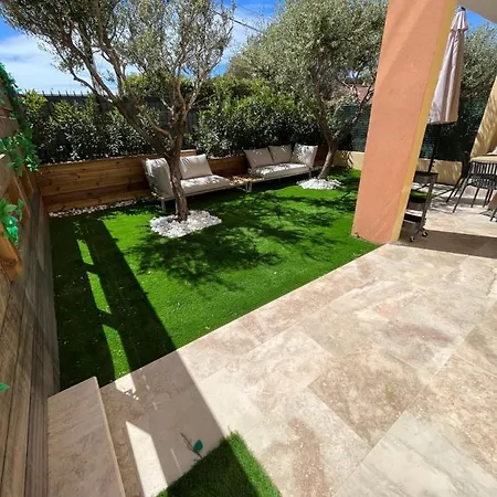 Apartament Avec Jardin, Presqu'ile De Giens